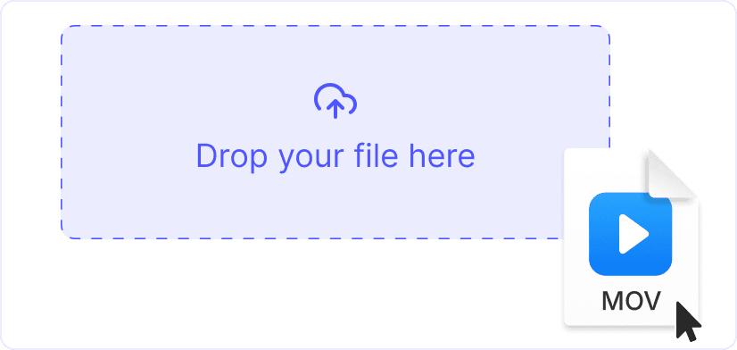 1. Add the MOV file