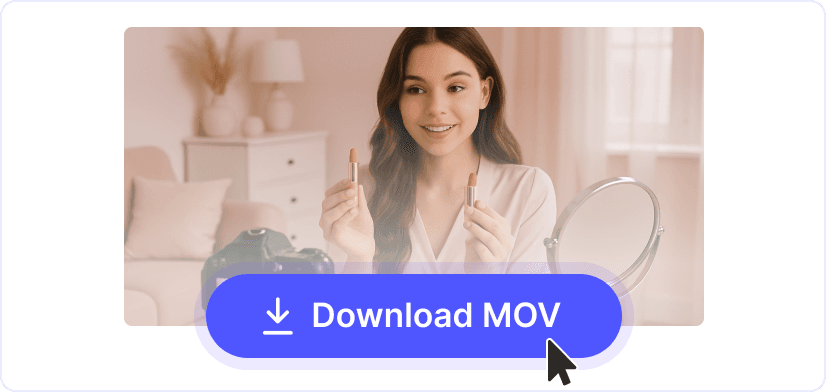 3. Download the MOV file