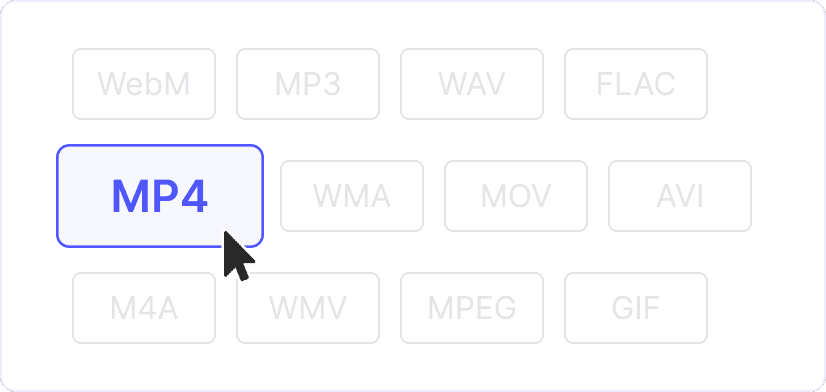 2. Choose MP4 output