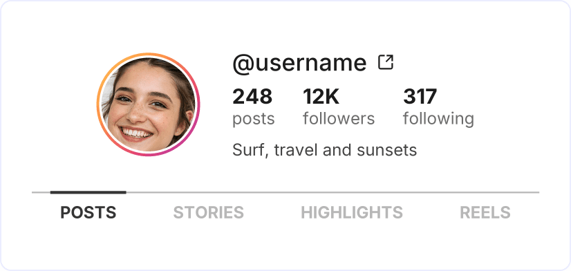 2. Open the profile with "View"