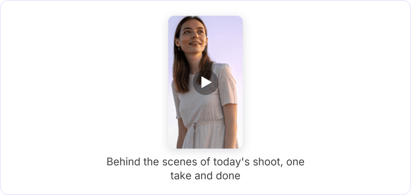 2. Paste the reel link