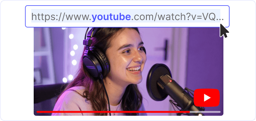 1. Copy the video link