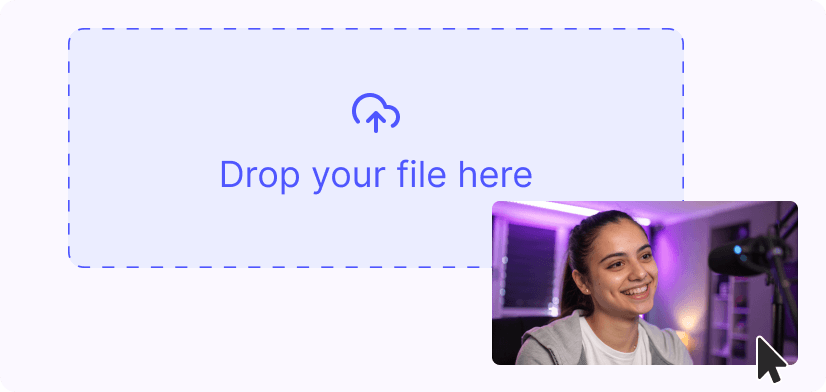 1. Upload your video