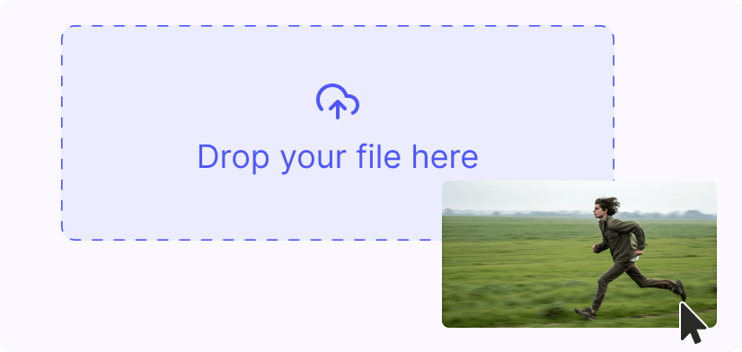 1. Upload a video