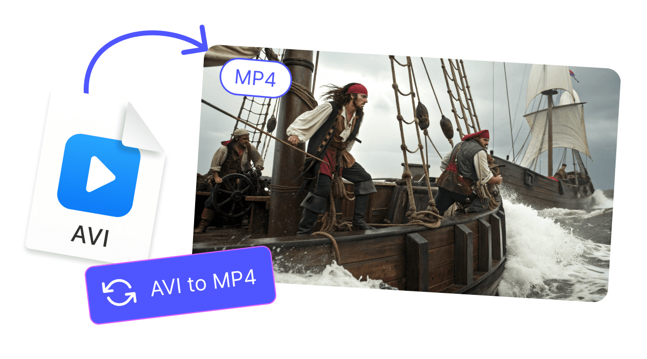 Convert AVI to MP4 easily