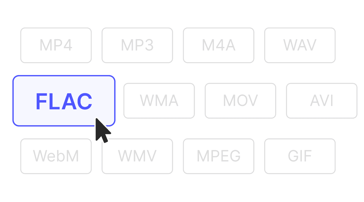 Choose the format you need