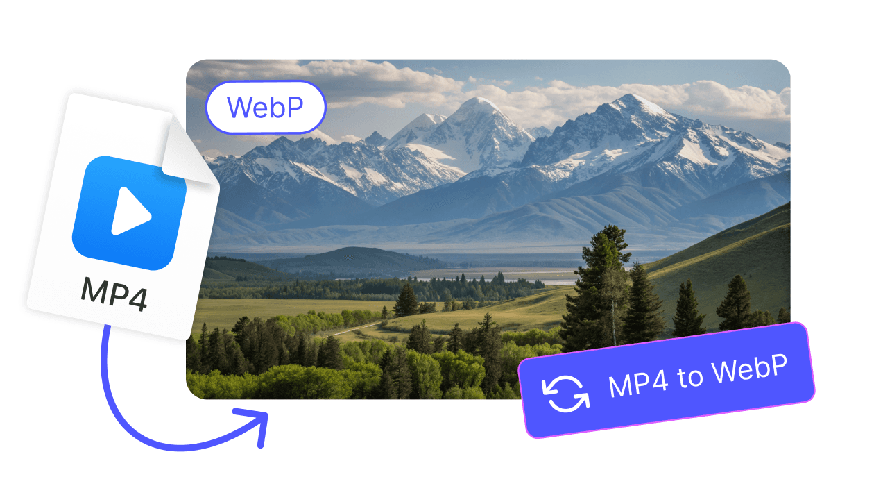 Fast and free MP4 to WebP