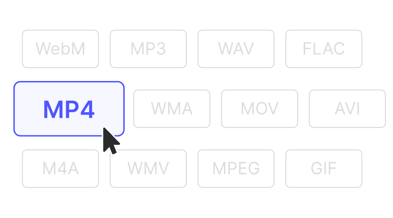 All formats in one place