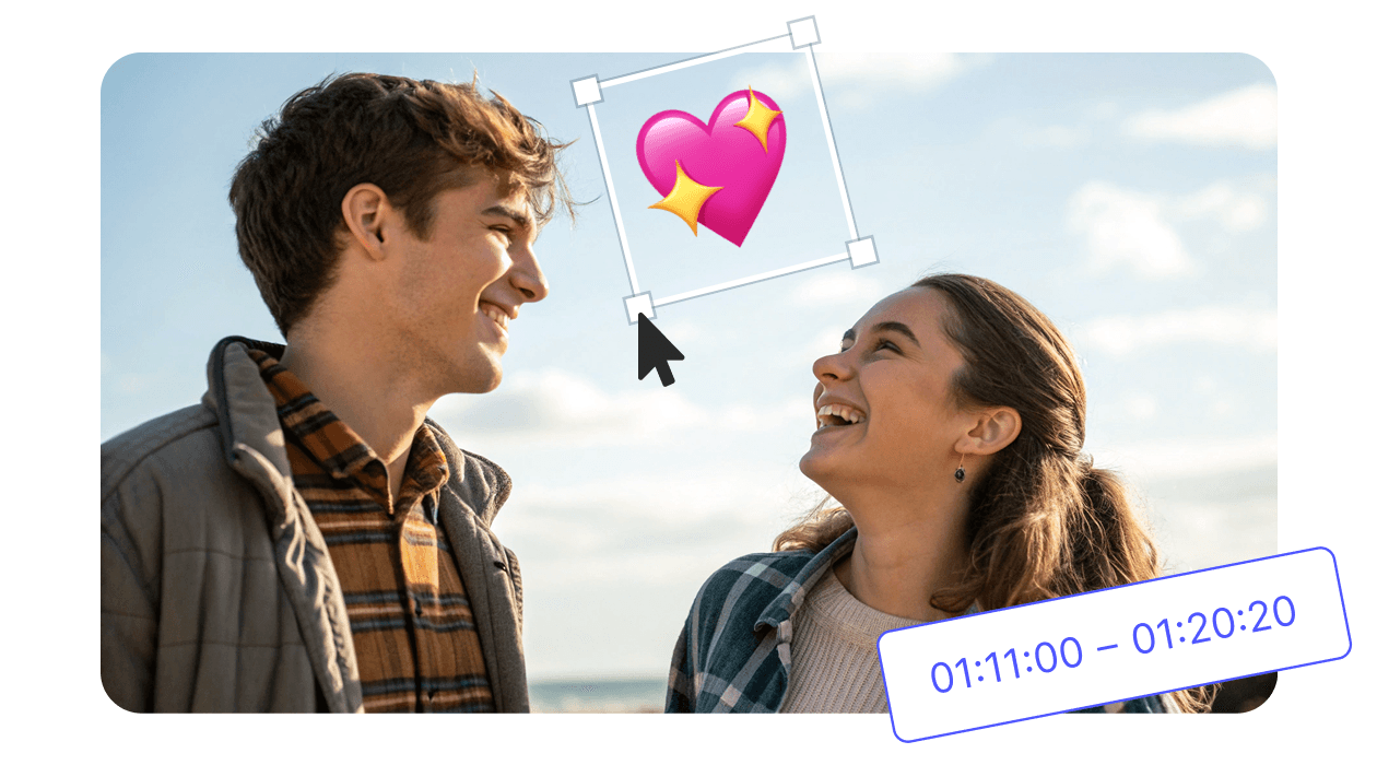 Customize video emojis