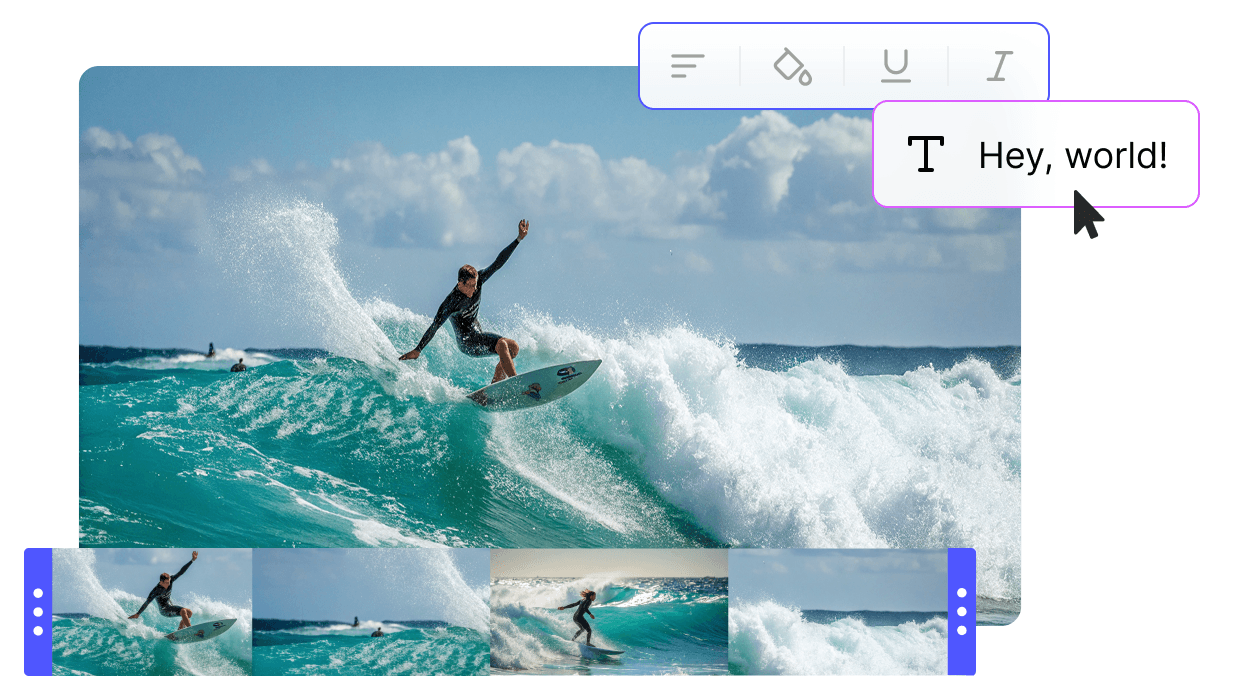 Create your video from scratch - fast and easy